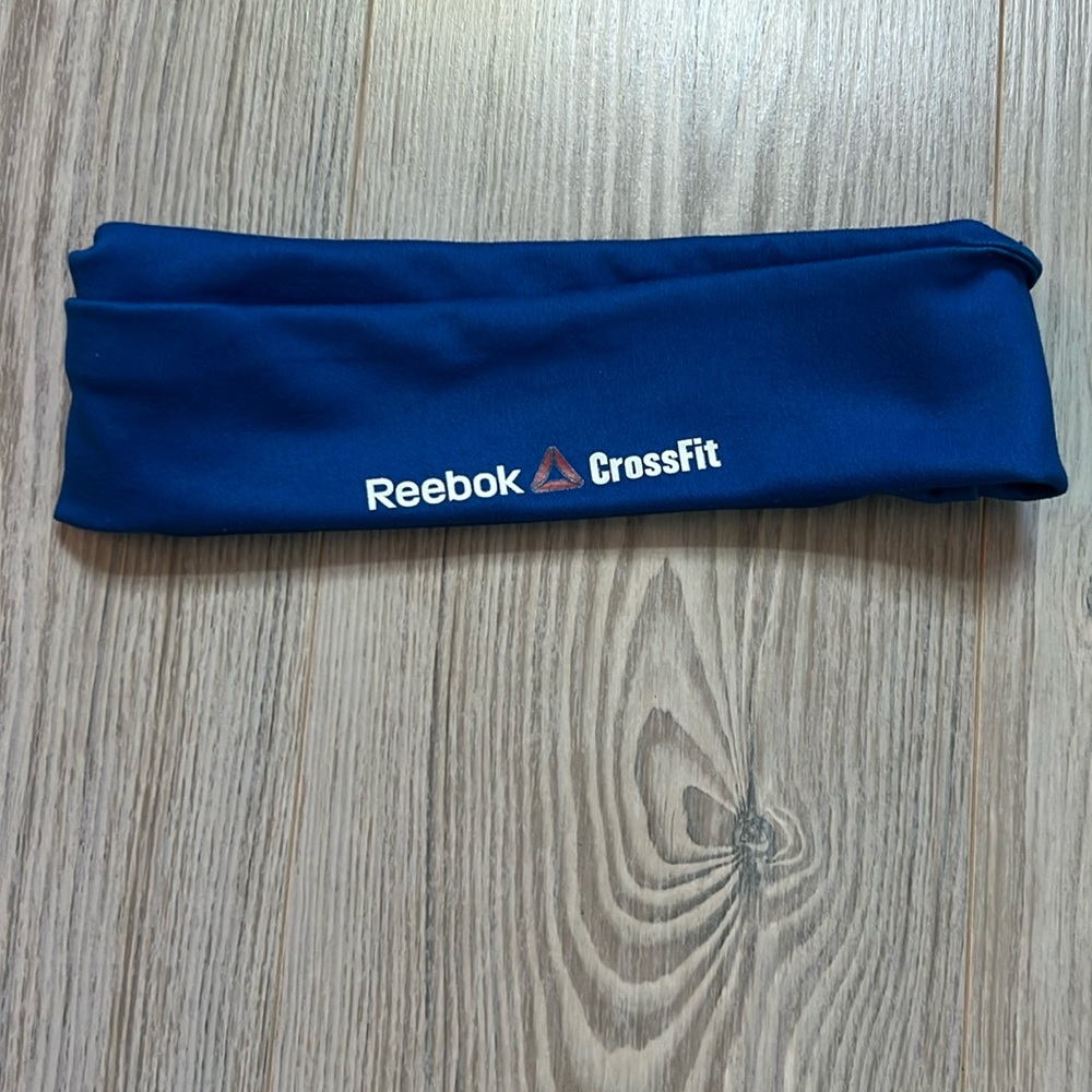 Reebok CrossFit Blue Headband with Silicone strip